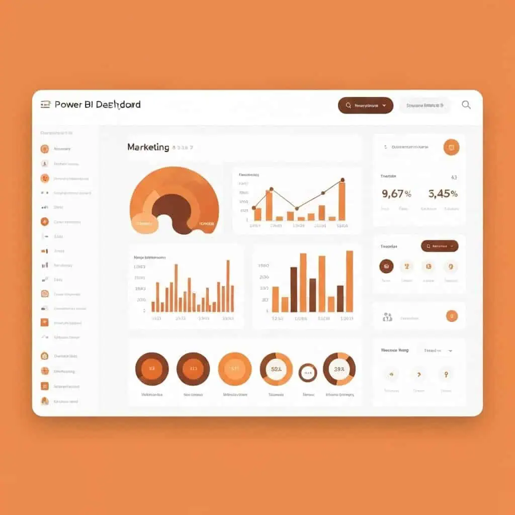 Budowanie własnych paneli (dashboards) w Power BI lub Tableau dla marketingu